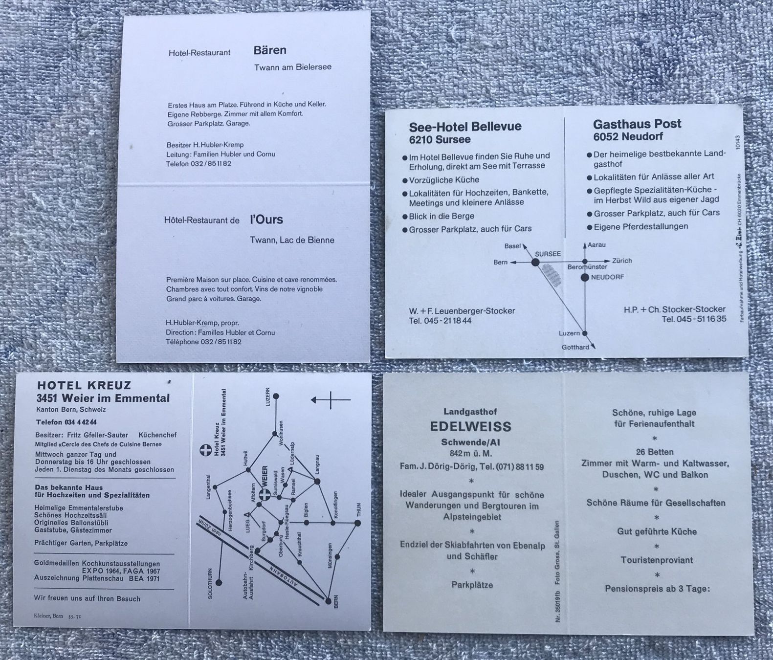 Cartoline postali: LOT ANSICHTSKARTEN – Usato da Ostermundigen venduto da Kari1937 1