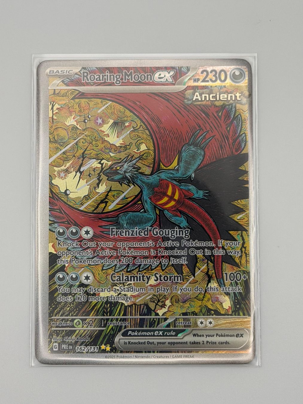 Pokémon Carte collezionabili: Pokemon Roaring Moon ex 162/131 – Nuovo (secondo la descrizione) da Uster venduto da EDM1903