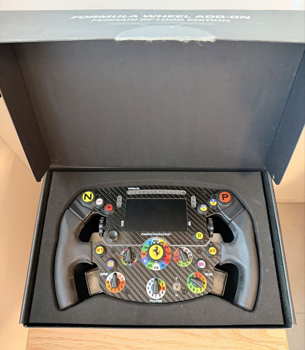 Thrustmaster Controller: Volante Thrustmaster Formula Wheel Add-On Ferrari SF1000 – Neu (gemäss Beschreibung) aus Lugano von antoniobonyy 2