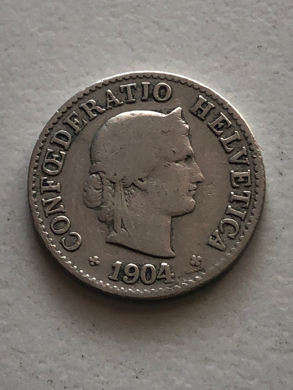 Tutti le monete: 5 Rp. 1904 – Usato da Schötz venduto da Odpa