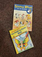 2 Rätselbücher für Vorschule, Punkt zu Punkt Block Top!