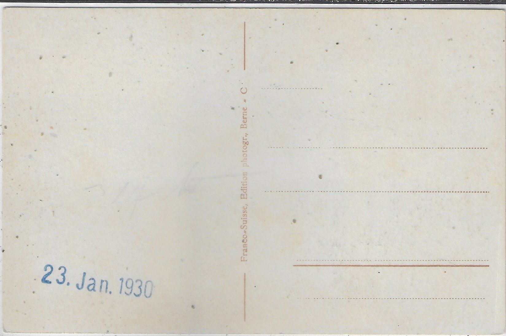 Cartoline postali: Bern - Hotel Bellevue-Palace – Usato da Ettingen venduto da Kartenplanet 1
