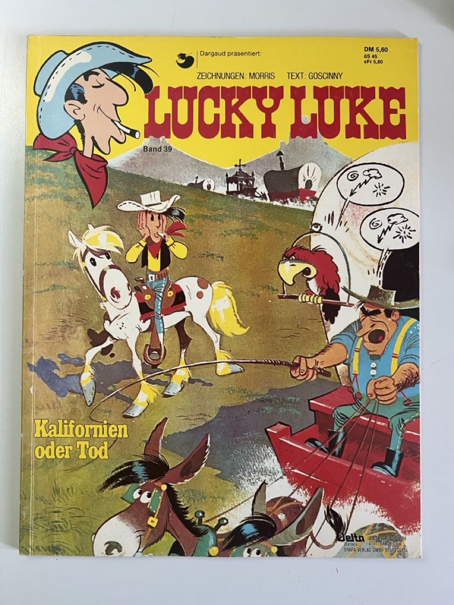 Fumetti: Lucky Luke - Kalifornien oder Tod - Band 39 - Top Comic – Usato da Neftenbach venduto da boschcomp
