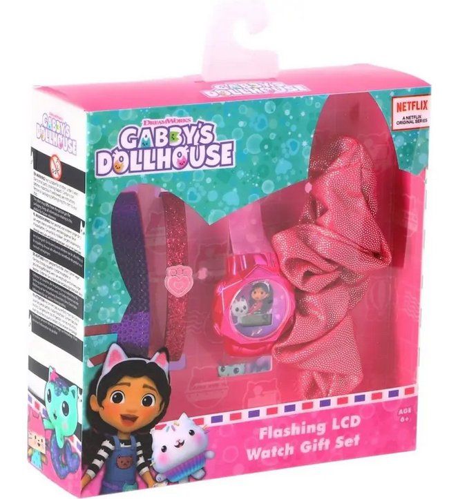 Giocattoli: Gabby's Dollhouse Geschenkset mit Uhr – Nuovo e nell'imballaggio originale da Oensingen venduto da Liquidations-Shop 1