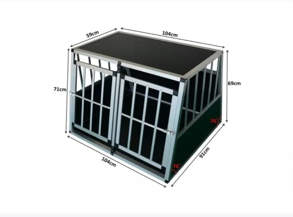 Käfige, Transport & Sicherheit: Boxe Double pour Chien en Aluminium – Gebraucht aus Biel/Bienne von StrawGuy 7