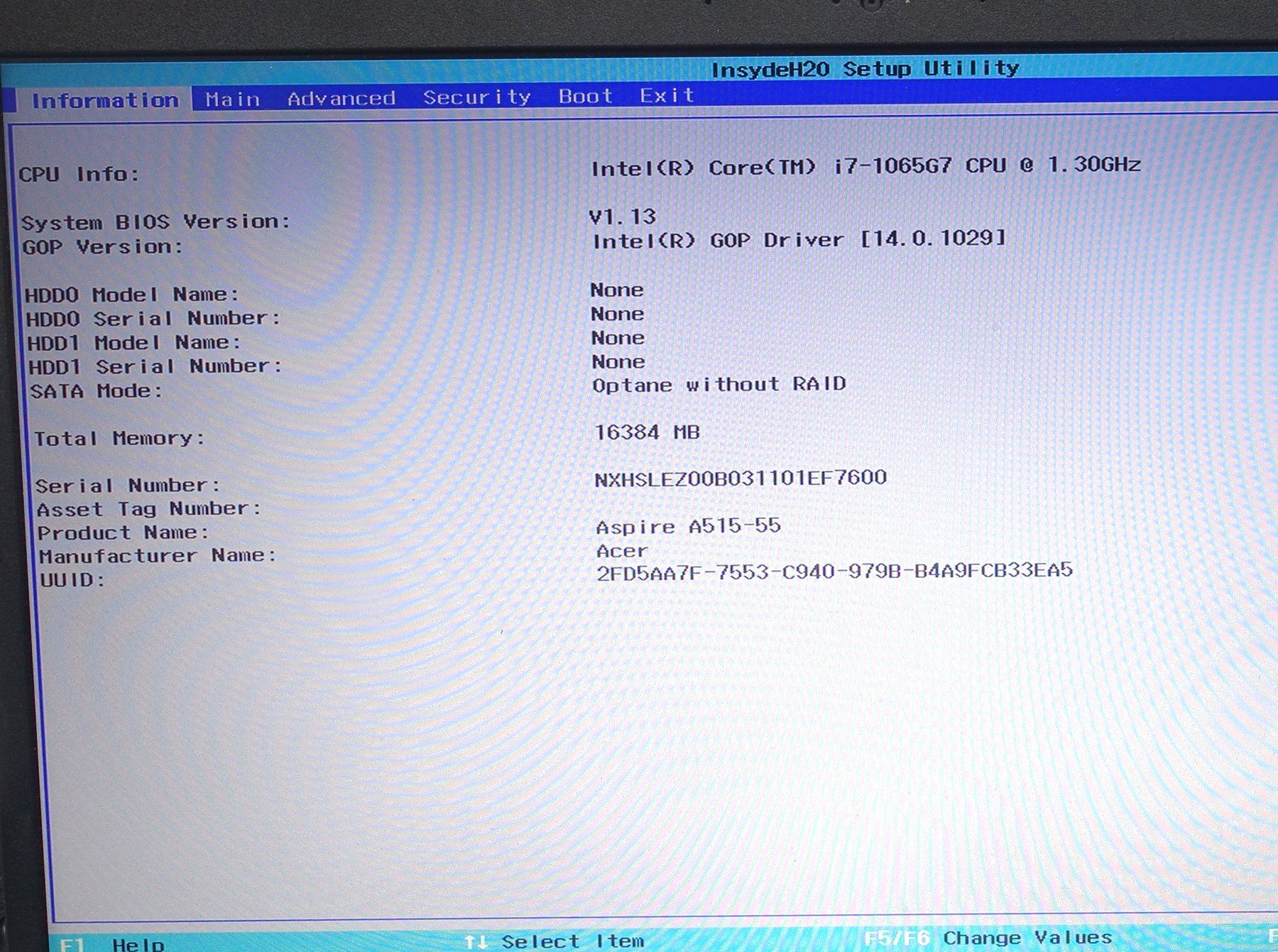 Acer Notebook: ACER Aspire A515-55 - defekt – Difettoso da Holzhäusern ZG venduto da Sky_ 1