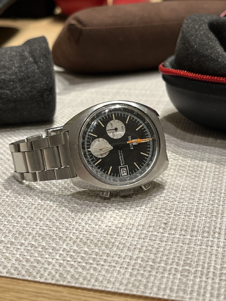 Tissot Orologi: Tissot Navigator Automatik-Chronograph – Usato da Rheineck venduto da UhrenReinhardt 4