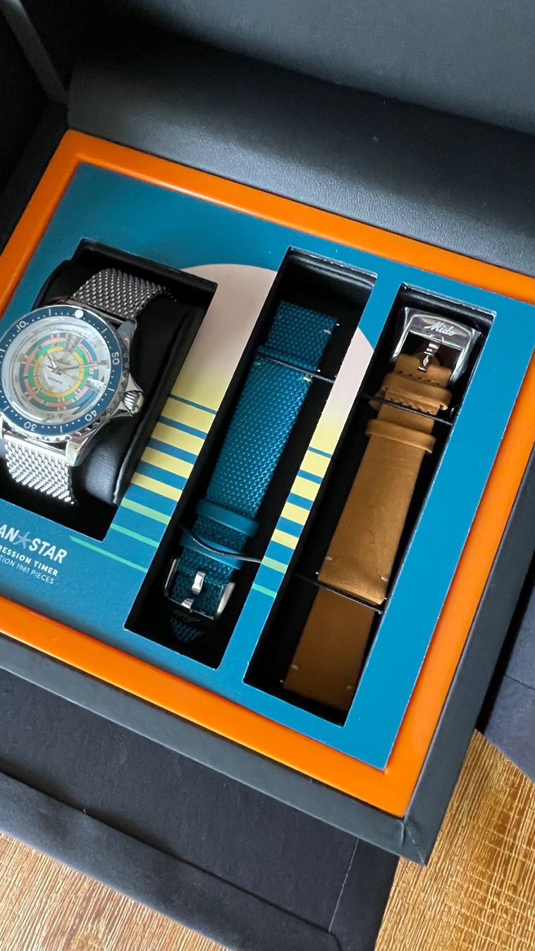 Mido Orologi: MIDO Decompression Timer 1961 – Nuovo e nell'imballaggio originale da Bruettisellen venduto da GiacomoCH 6