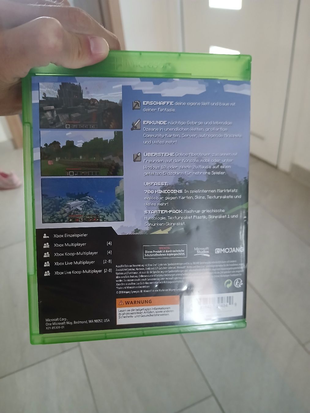 Spiele: minecraft xbox one – Gebraucht aus Cudrefin von tow_bh8j 1