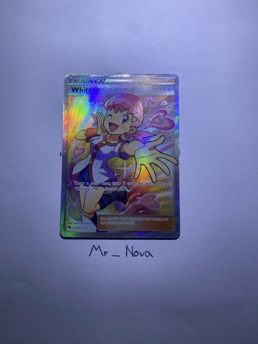 Pokémon Sammelbilder & Trading cards: Whitney, 214/214 – Neu (gemäss Beschreibung) aus Galgenen von Mr_Nova