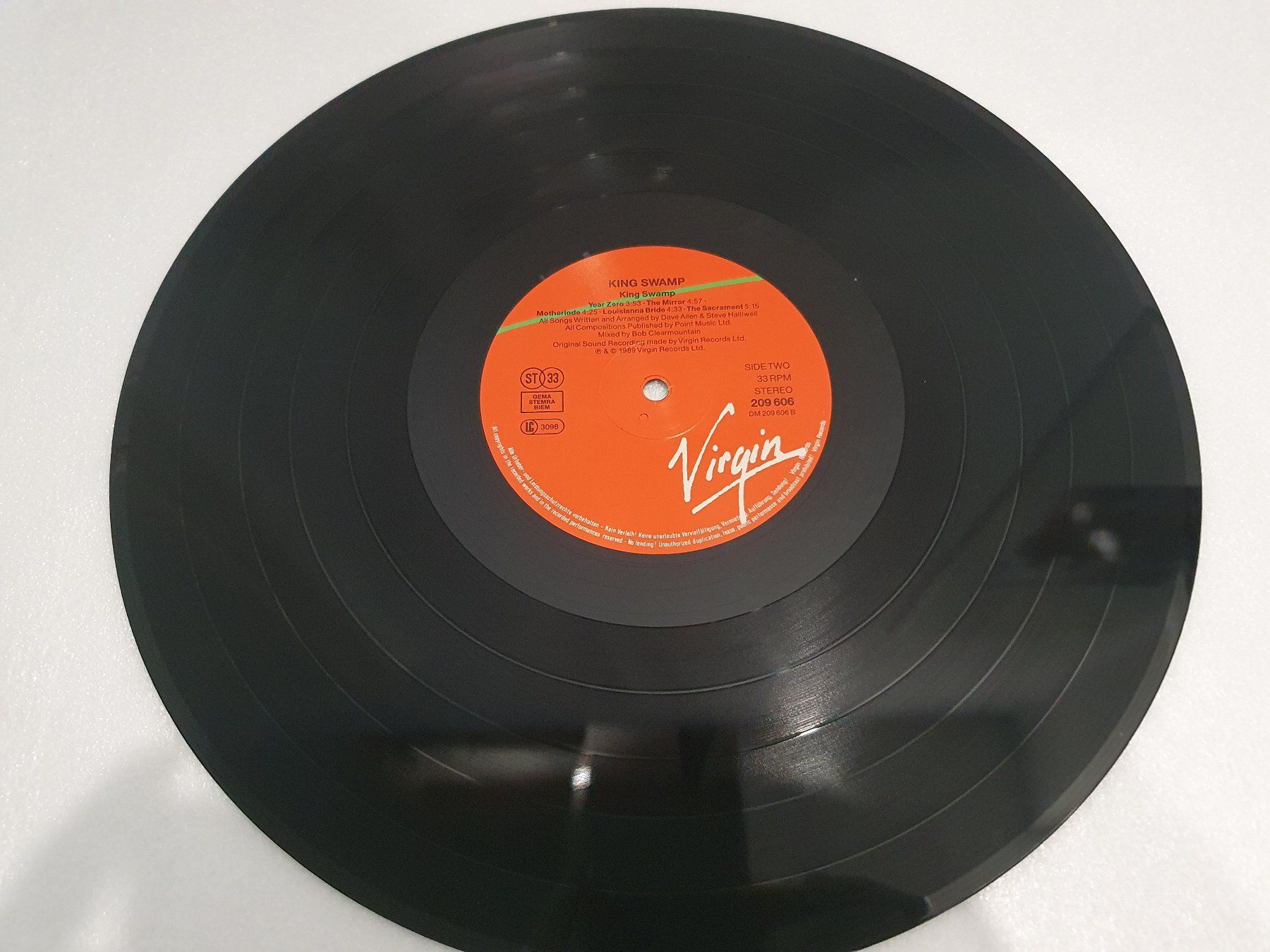 Schallplatten: King Swamp – King Swamp – Gebraucht aus Uster von Vinyl-Leidenschaft 4