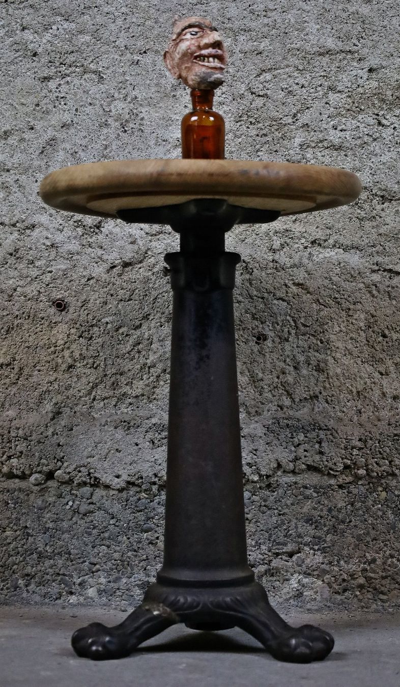 Tabourets: Singer Tatzenhocker, Werkstatthocker, Hocker, Gusseisen – D'occasion à Birrwil par brandschatz_birrwil 3