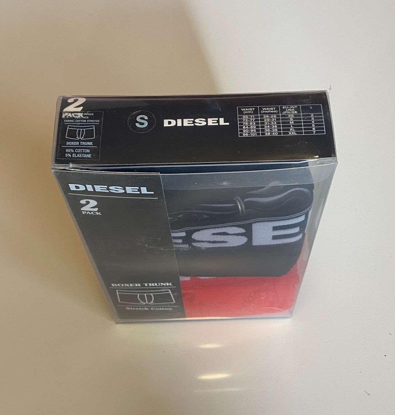 Biancheria intima: Original Diesel Unterwäsche Boxer 2. Trunks Gr. S – Nuovo e nell'imballaggio originale da luzern venduto da ARNI. 2
