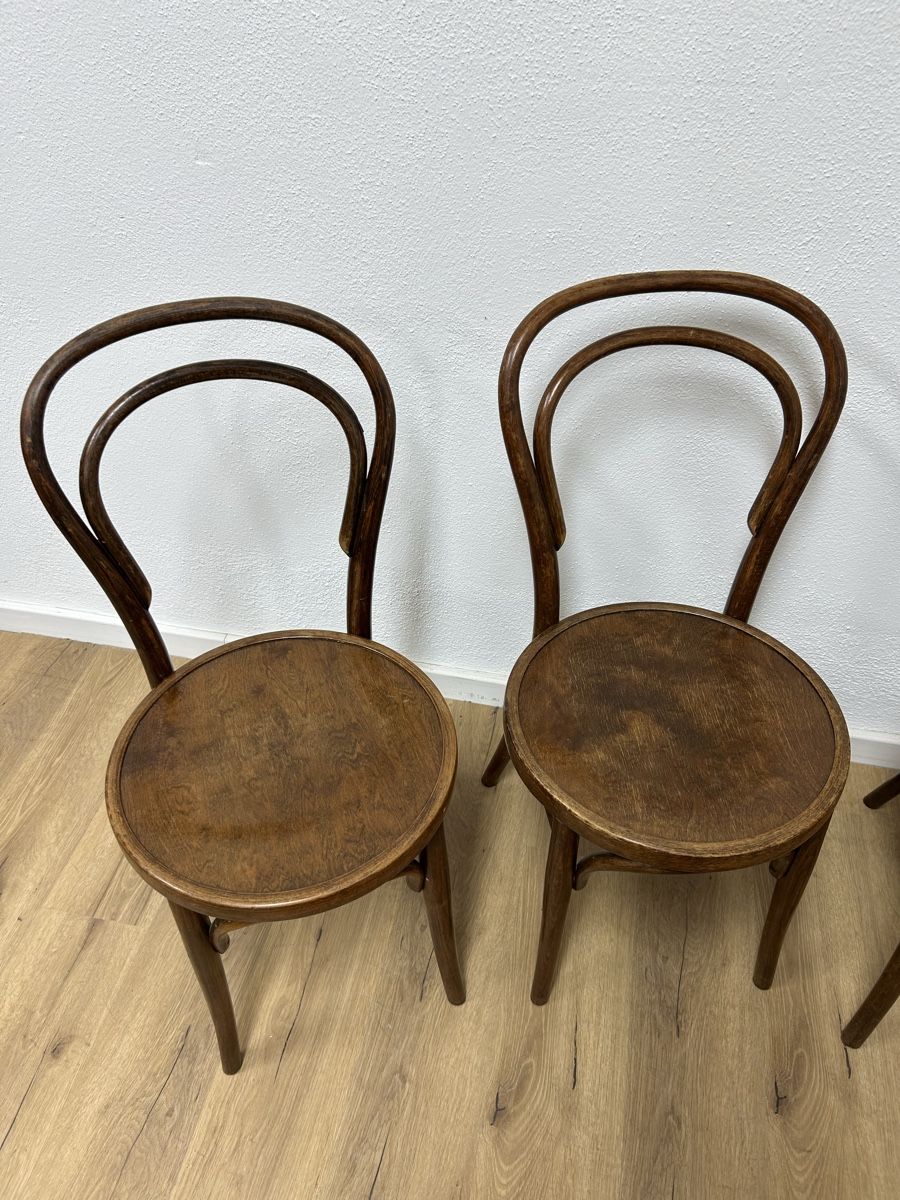 Horgen Glarus Sedie: 4er Set Horgen Glarus Bistrostühle – Usato da Basel venduto da MoebelSackmann 5