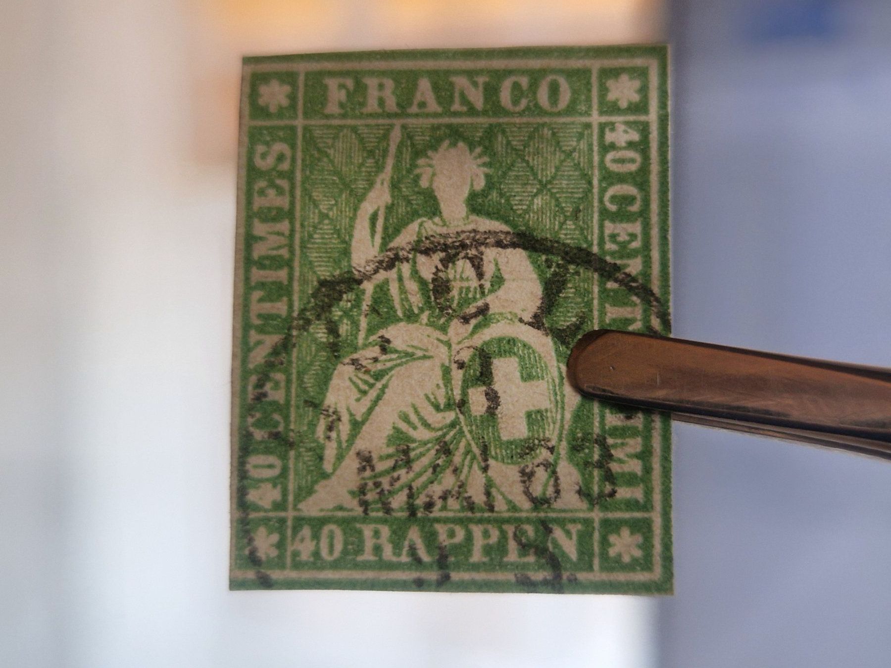 Tutti i francobolli: Strubel 26G, signiert, ab 1.- – Usato da Burgdorf venduto da Glossy01 4