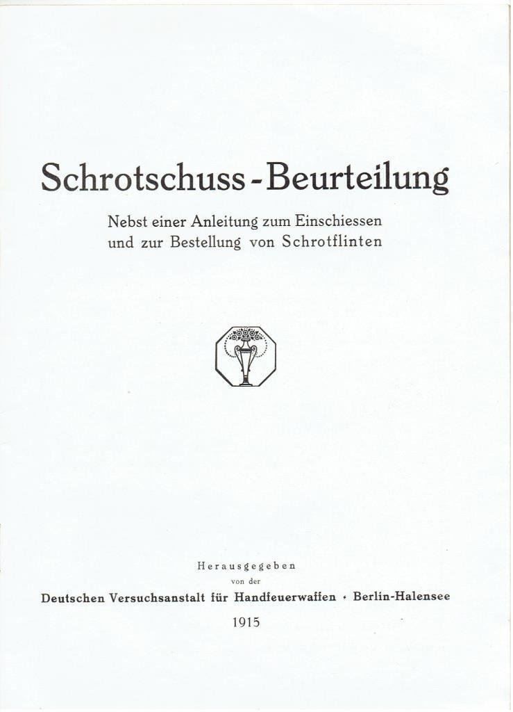Bücher: Schrotschuss-Beurteilung – Gebraucht aus Flims - Dorf von Stagediver 2