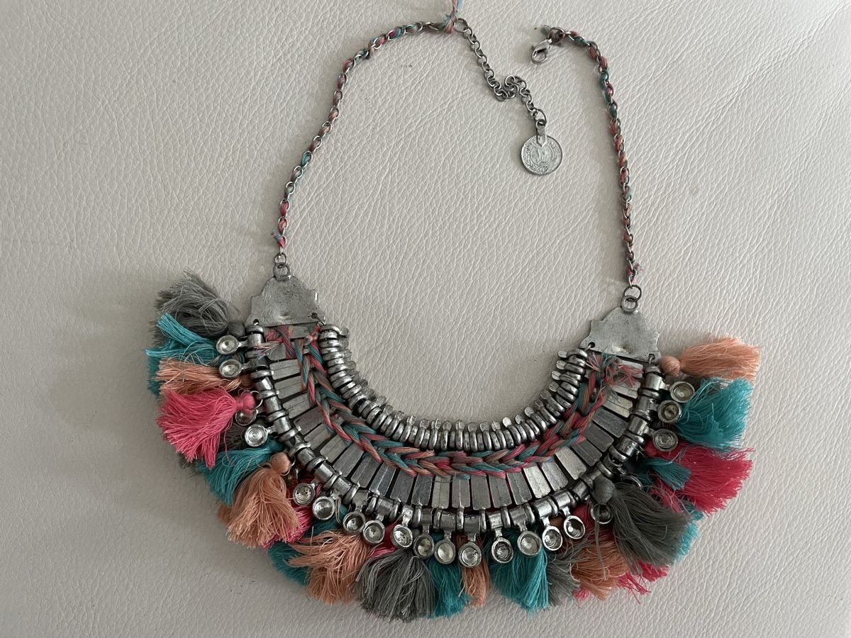 Ketten: Coole Statement-Kette mit Troddeln, Ibiza Style, neuwertig – Gebraucht aus Lindau von Gybsi0 3