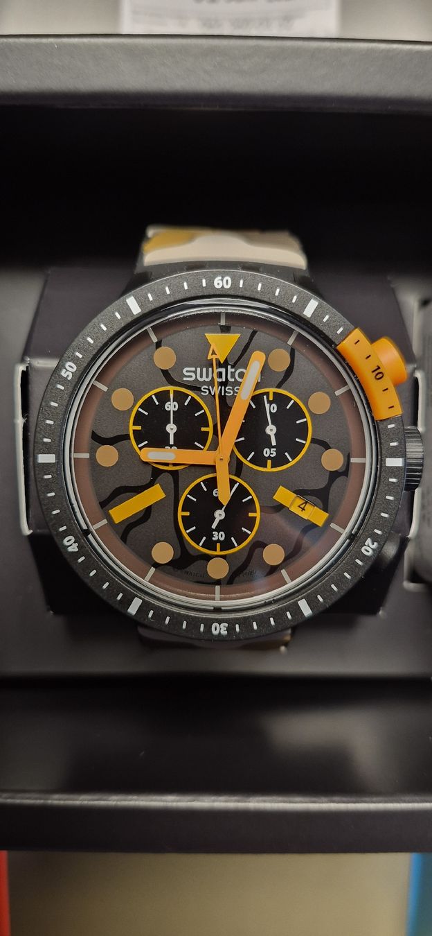 Swatch Orologi: Swatch Big Bold Chrono EscapeDesert – Nuovo (secondo la descrizione) da Dornach venduto da Signs0 2