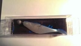 Drachko LS Shad blanc dos bleu 10 cm
