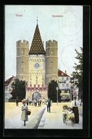 AK Basel, Spalenthor, 1907