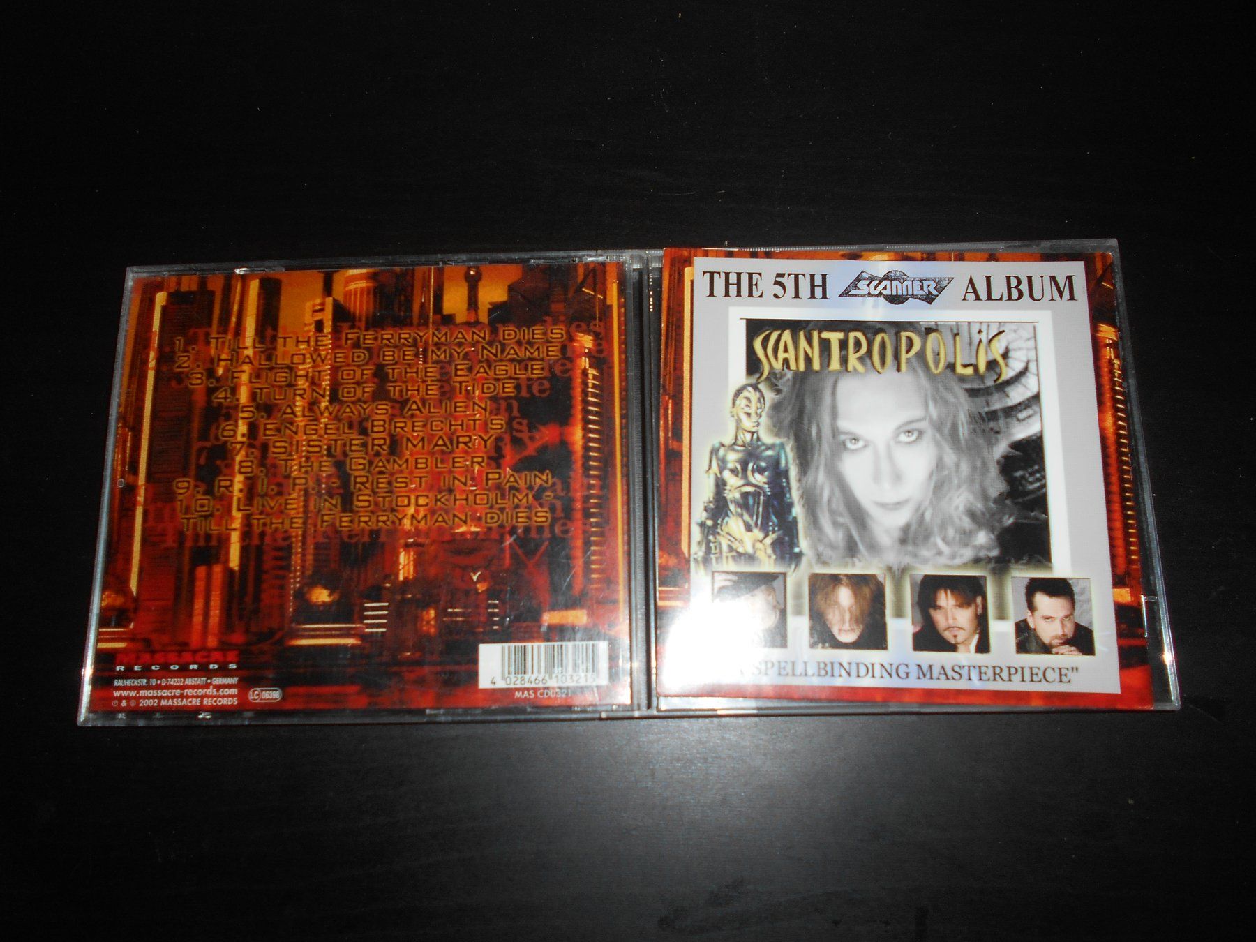 CD: Scanner – Scantropolis / 2002 – Usato da Aarberg venduto da witchhunter01 1