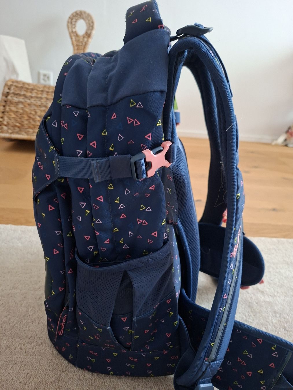 Satch Kindertaschen:  Satch Blue Triangles Rucksack und Tasche   – Gebraucht aus Aadorf von Hupfgump 5