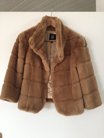 Kunstfell-Jacke von Barneys NY, Grösse S