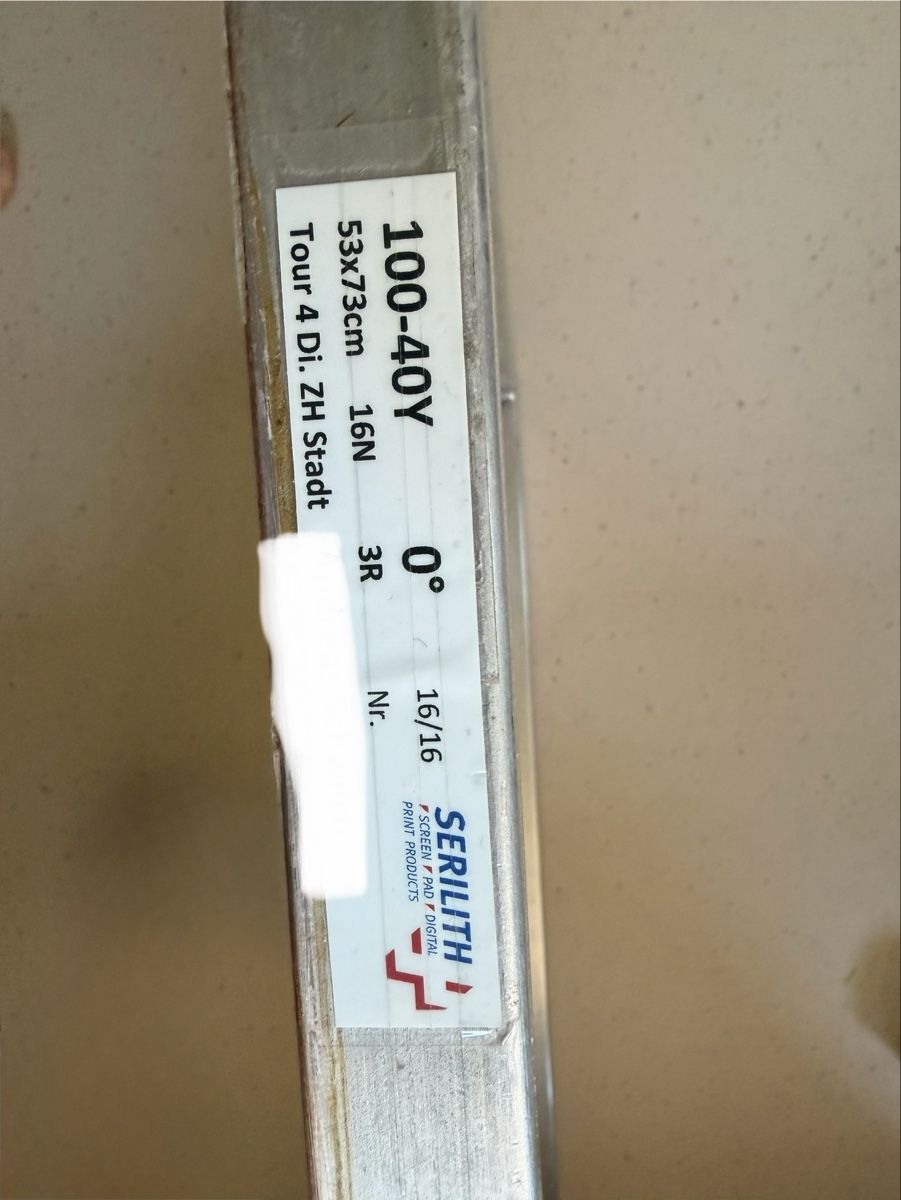 Kit bricolage: Siebdruckplatten Neuwertig von SERILITH AG – Usato da uster venduto da amplid02 3