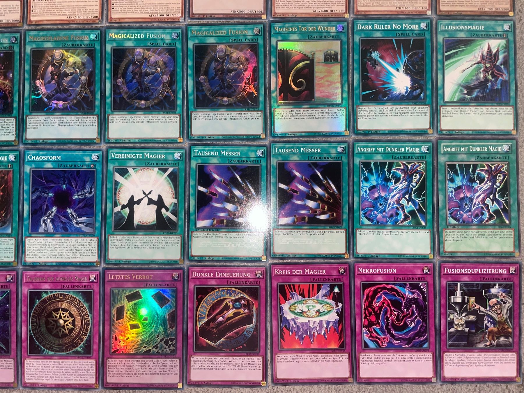 Yugioh Carte collezionabili: YuGiOh Dunkler Magier Deck! 66 Karten – Nuovo (secondo la descrizione) da Altstätten SG venduto da ChangeMaker 4