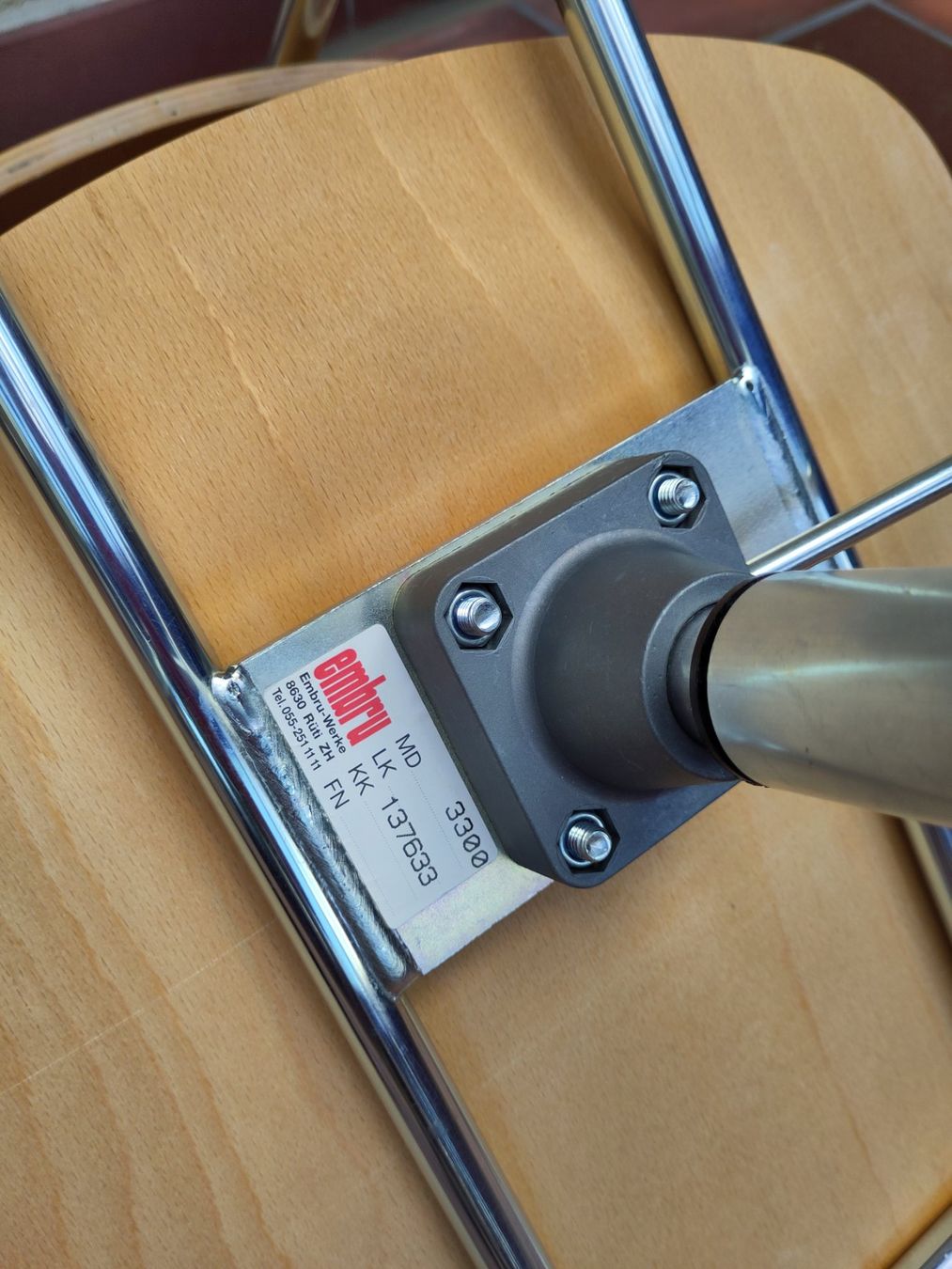 Embru Stühle: 2 Stühle mit Rollen von 'Embru' ein Schweizerprodukt! – Gebraucht aus Muttenz von Laeckerlihamschter 5