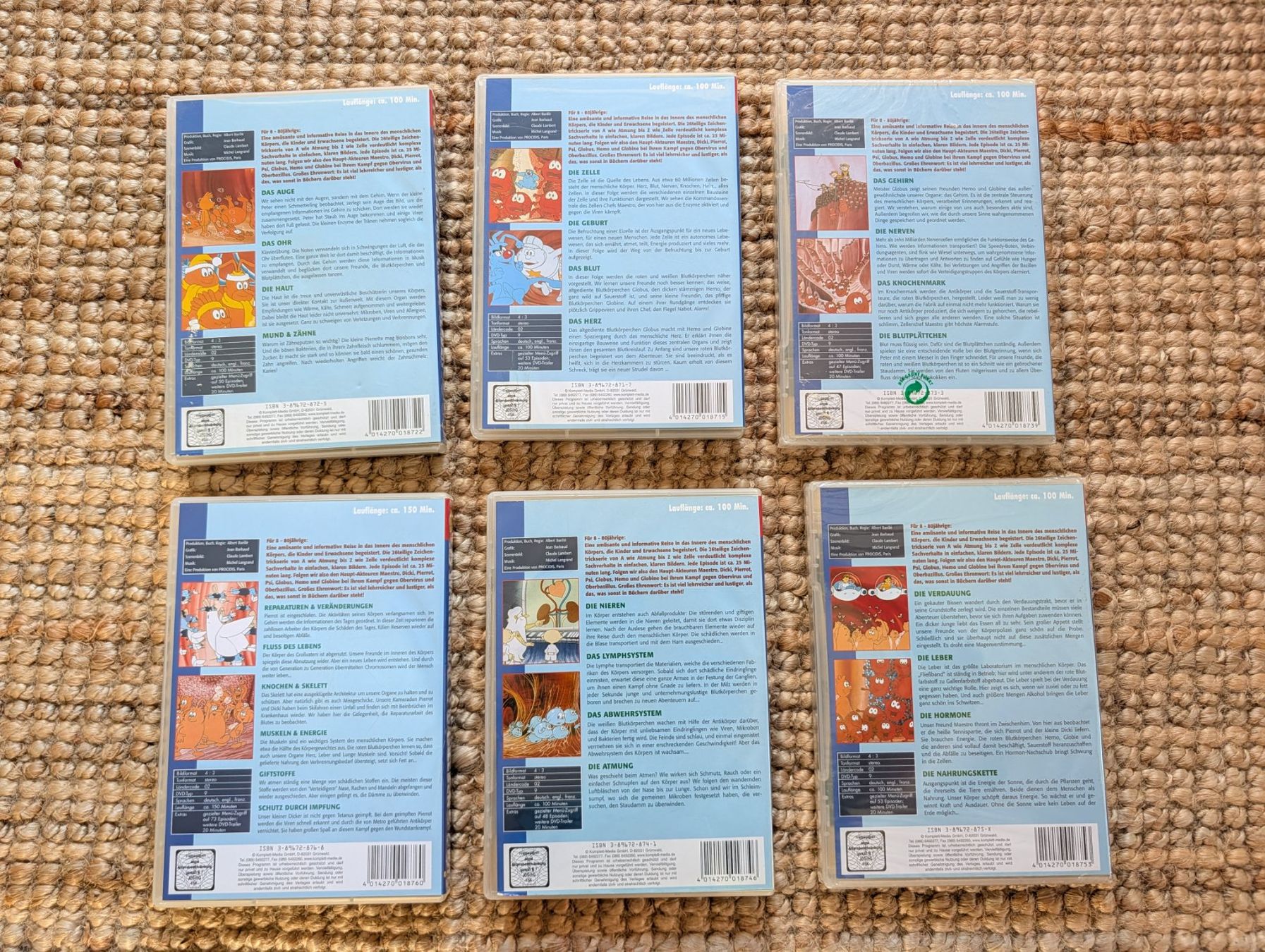 Alle DVDs: Es war einmal das Leben DVD Set 1-6 – Gebraucht aus Nänikon von Haexli_70 1