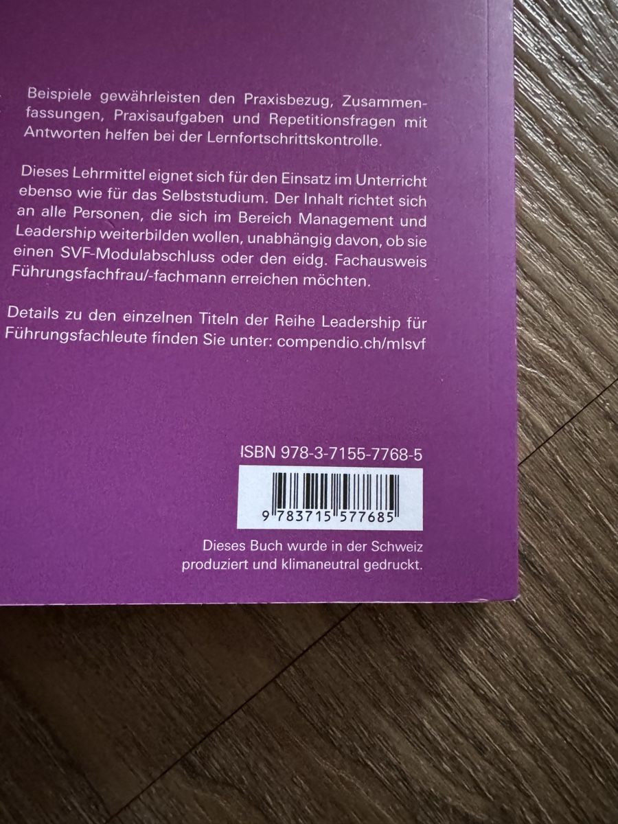 Bücher: Buch Teamführung – Neu (gemäss Beschreibung) aus Ruggell von mar_vq6b 2