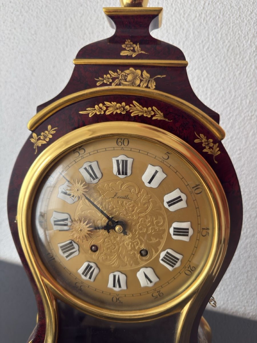 Zenith Orologi da terra & Orologi da parete: Antike Tischuhr/Pendeluhr,Zenith Pendule – Usato da Erlinsbach venduto da pulverschneegut 1