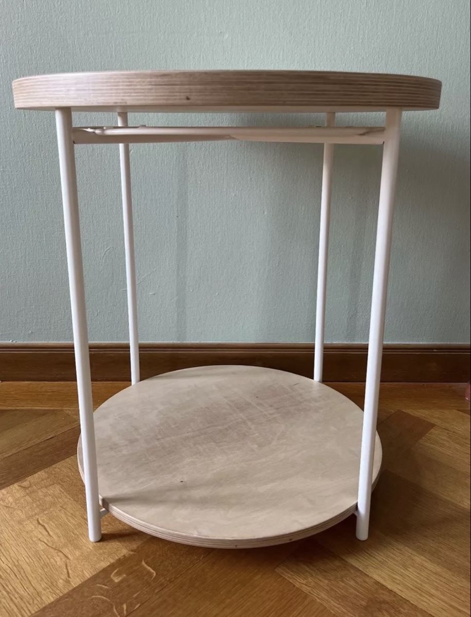 Comodini: Side round table with metal frame – Nuovo (secondo la descrizione) da Bonstetten venduto da AmAndre 3