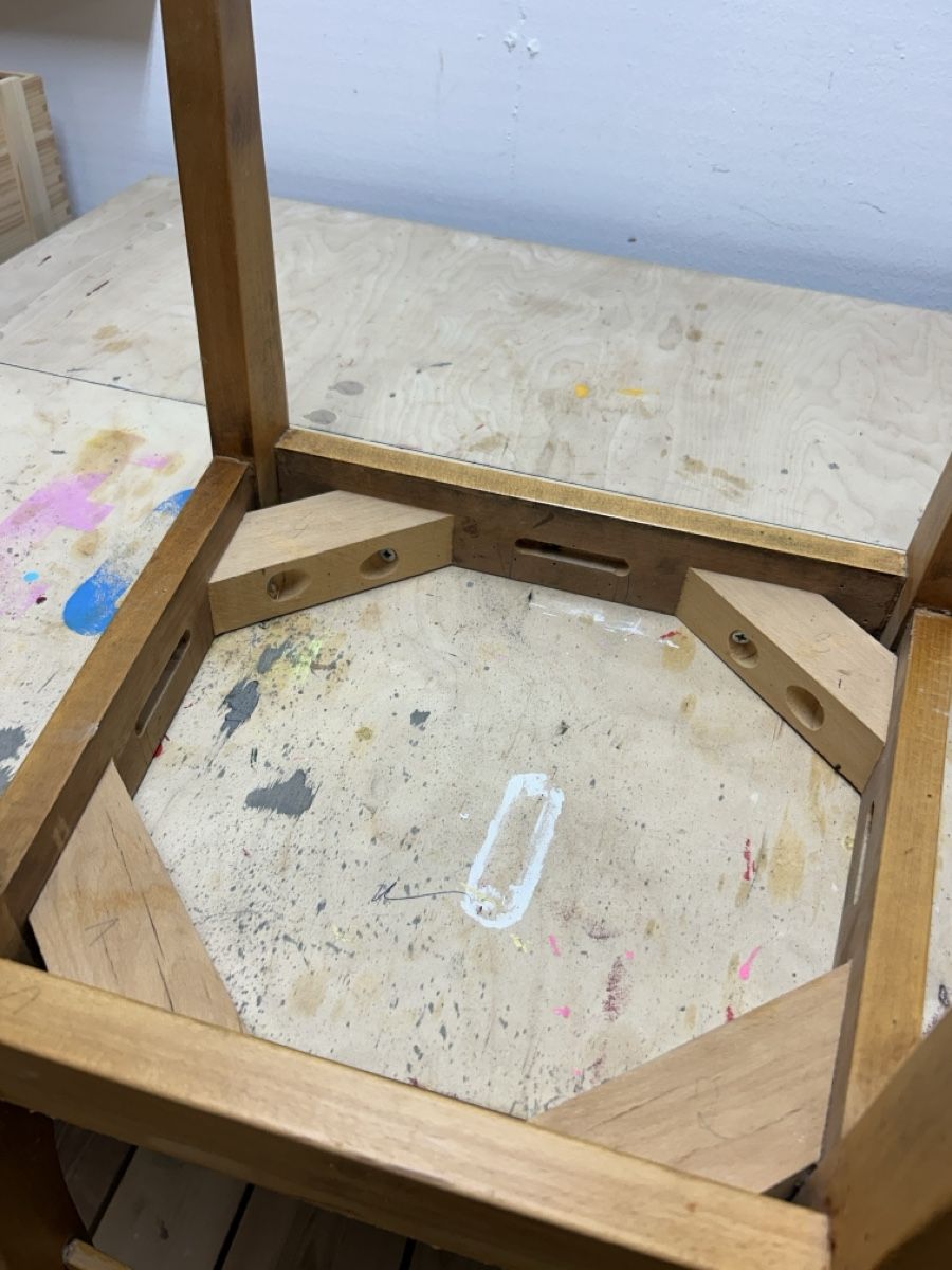 Chaises: Holzstuhl, Biedermeier unrestauriert – Défectueux à Uster par Stromboli7 5