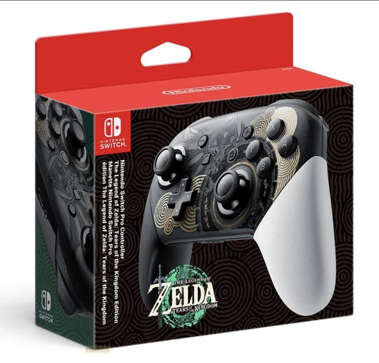 NEU Nintendo Switch Pro Controller Zelda TotK Edition