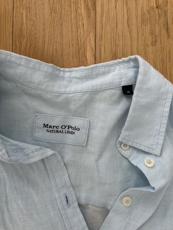 Marc O'Polo Leinenhemd hellblau Grösse 36 guter Zustand