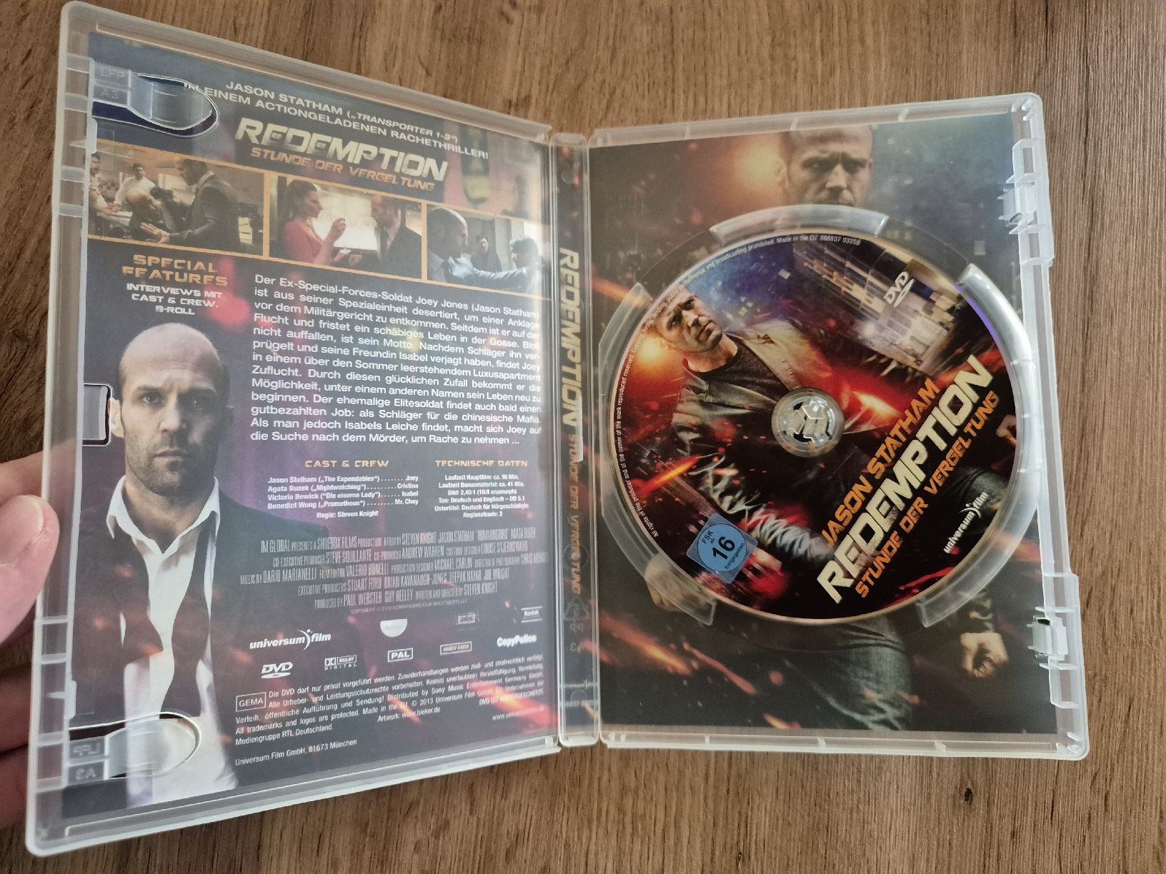 Tutti i DVDs: Jason Statham - Redemption DVD – Nuovo (secondo la descrizione) da Berneck venduto da jst_nk6y 2