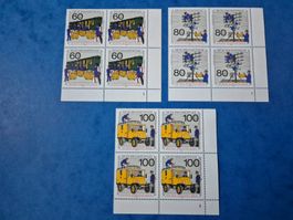 4er Block Wohlfahrtsmarken 1990 Deutsche Bundespost (Berlin)