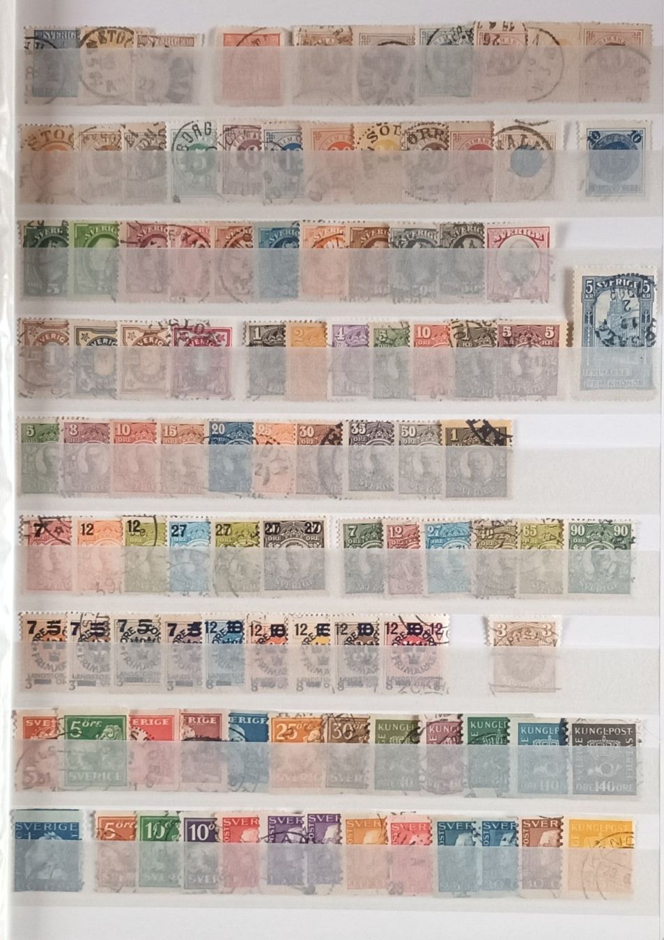 Alle Briefmarken: Suède – Gebraucht aus Martigny von Rosseline