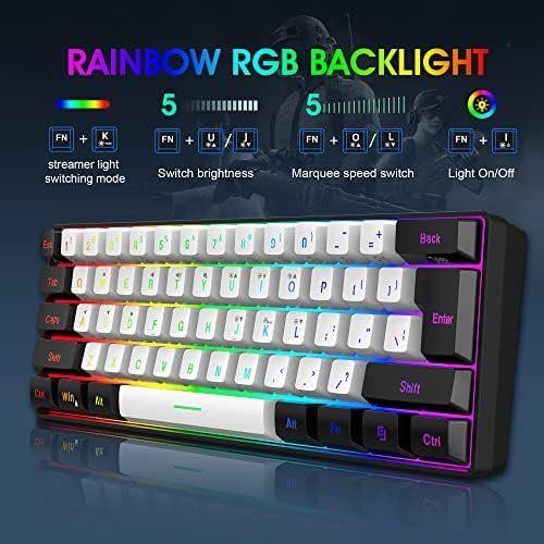 Tastiere: 60 Prozent Tastatur Maus Wireless Gaming Combo – Nuovo e nell'imballaggio originale da Hundwil venduto da pac_6jh8 2