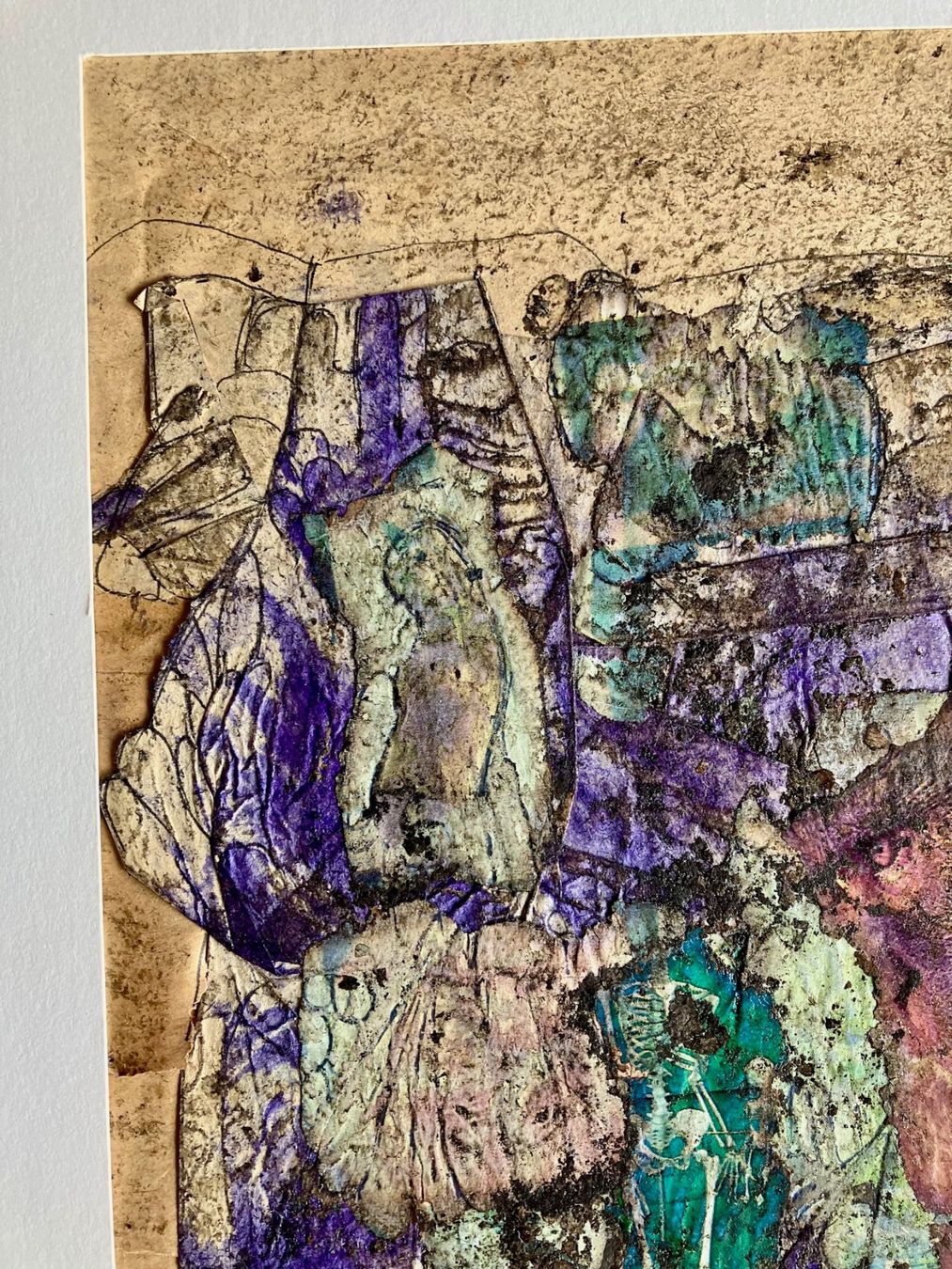 Dipinti: Collage von Doris Frehner Winterthur – Usato da Winterthur venduto da Barunggeli 4