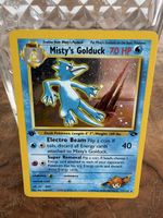 Misty’s Golduck 1st edition holo