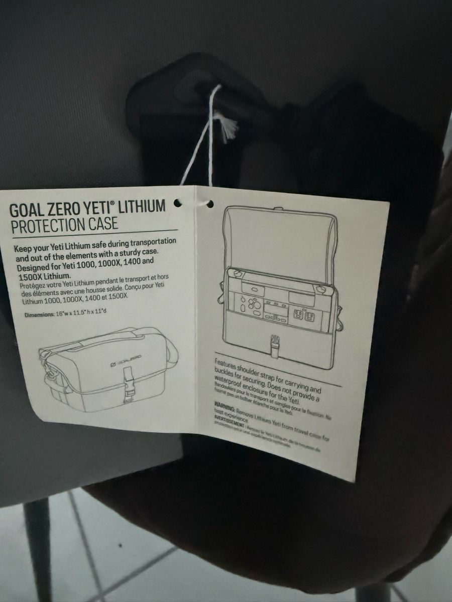 Goal Zero Accus & piles: GOAL ZERO YETI Lithium Protection Case – D'occasion à Männedorf par misto85