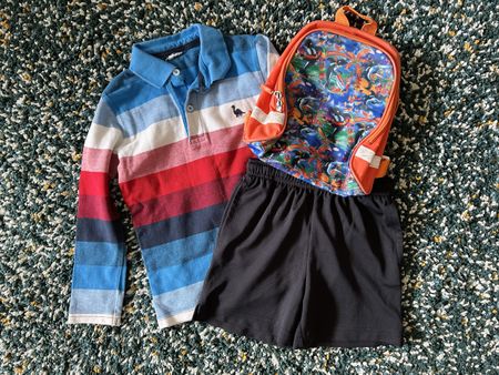 ❗️Kleidungsset mit Rucksack, Gr. 110-116