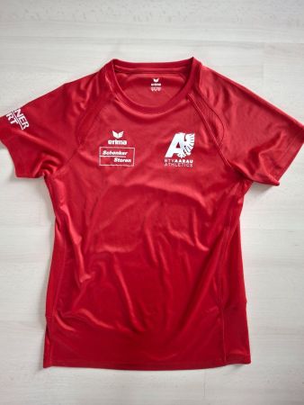 BTV Aarau Athletics Shirt, Rot, Grösse 38