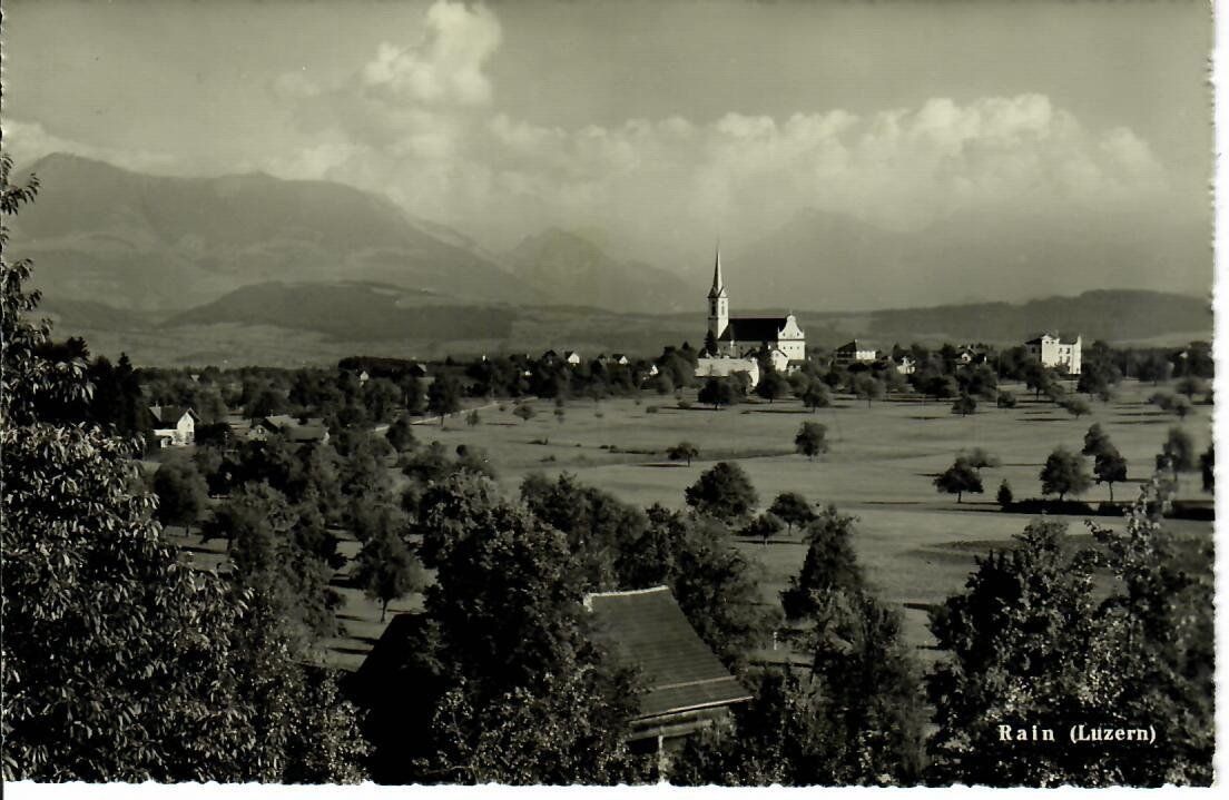 Cartoline postali: Rain LU  1950 – Usato da Hochdorf venduto da Ziegel-16