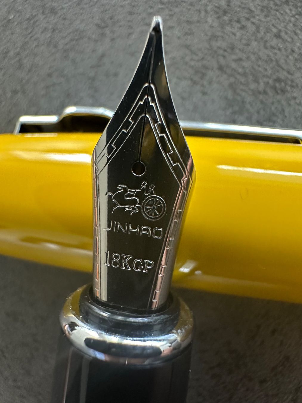 Penna & Evidenziatori: Jinhao 159 Füllfederhalter  Gelb Silber – Nuovo e nell'imballaggio originale da Kloten venduto da digi-Galaxy 4