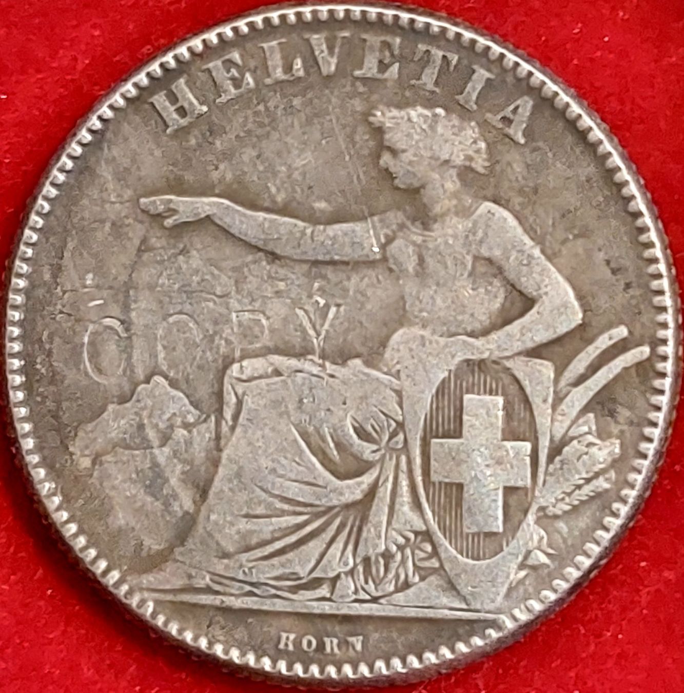 Alle Münzen: 2 Franken 1860 (Replica) – Gebraucht aus Arch von repros 1