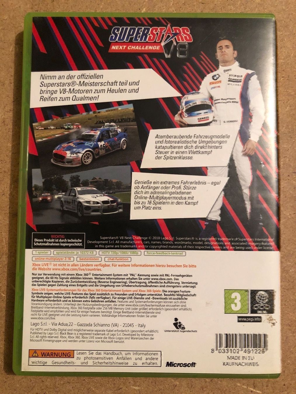 Spiele: Superstars V8 Next Challenge Xbox 360 – Gebraucht aus Kestenholz von Mad18 1